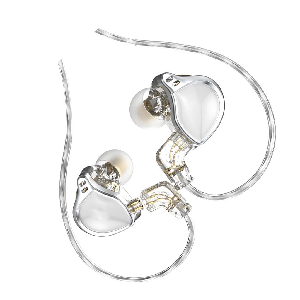 In-ear Wired Earphones Monitor Headphones HIFI Professional   Beryllium-coated Dynamic Unit Headphones Line Control Bass Music Can be Wireless