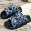 Women Slippers Summer Hot Sale Gladiator Slippers Beach Flat Walking Sandals Platform Slingback Slides Women Zapatos De Mujer