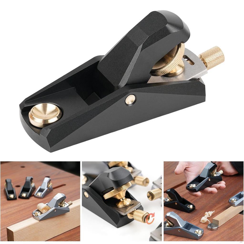 Block Plane Accessory Made of Aluminum Alloy, Lightweight, Professional, Portable, Wood Plane,