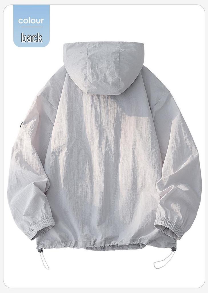 Men's UPF50+ Cooling Summer Hooded Jacket: Quick-Dry, Breathable, Lightweight, New 2026 Fishing Clothing