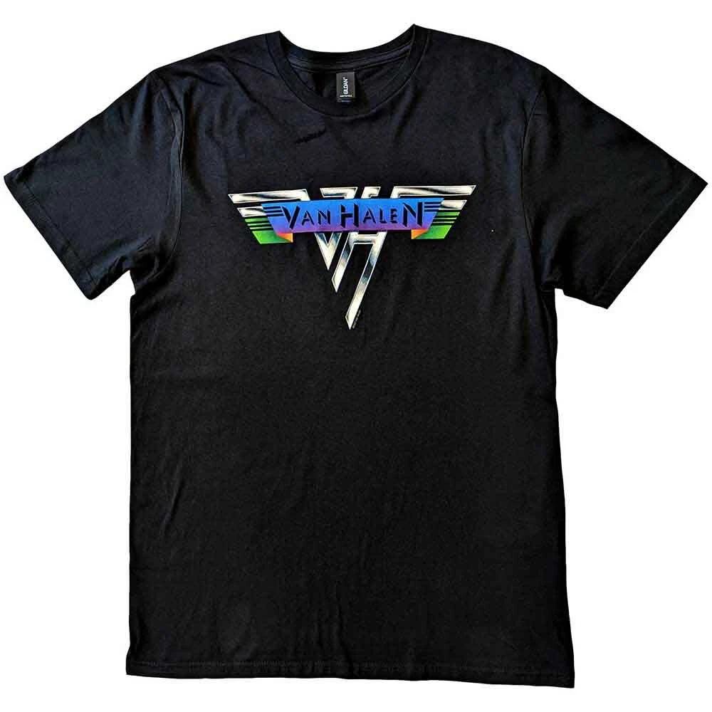Van Halen Original Logo T-Shirt Black New 2XL