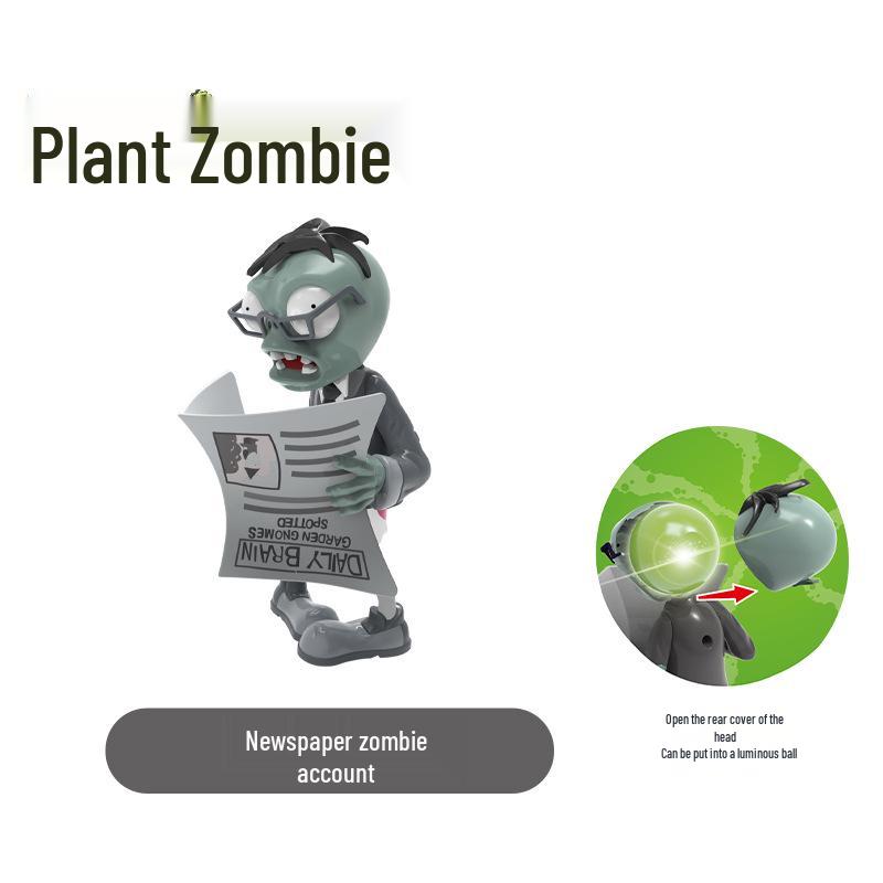 Plants Vs. Zombies Toy Set: Bewitching Mushroom, Fish Hook, Grassland Mine, Flaming Tree, Poison Pea