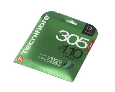 Tecnifibre Squash Gauge CLASSIC LINE 305 TF 110 Green String, 1.10mm 1.10