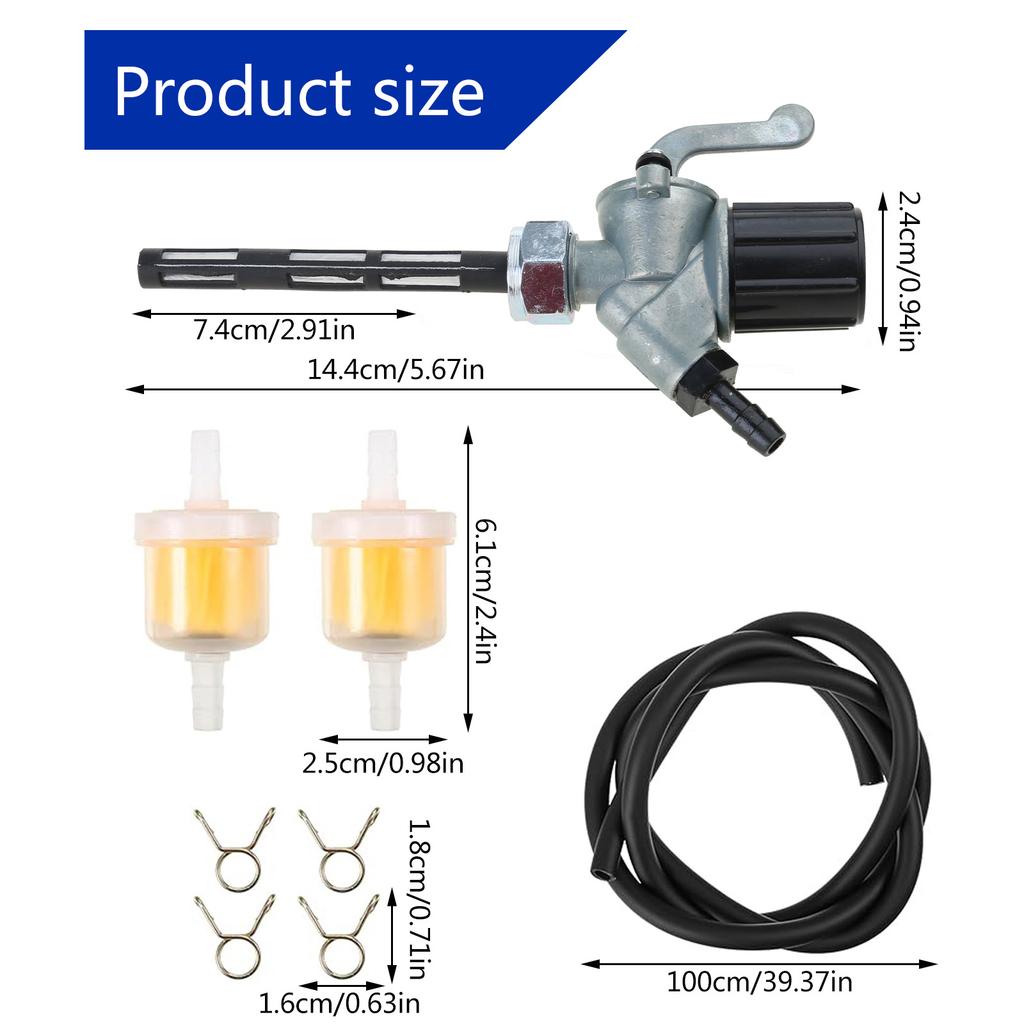 Motorrad Benzin Kraftstofftank Schalter Ventil Benzinhahn Hahn Für Simson S50 S51 S53 S70 S83 SR1 SR2 MZ ES Motor Reparatur Satz