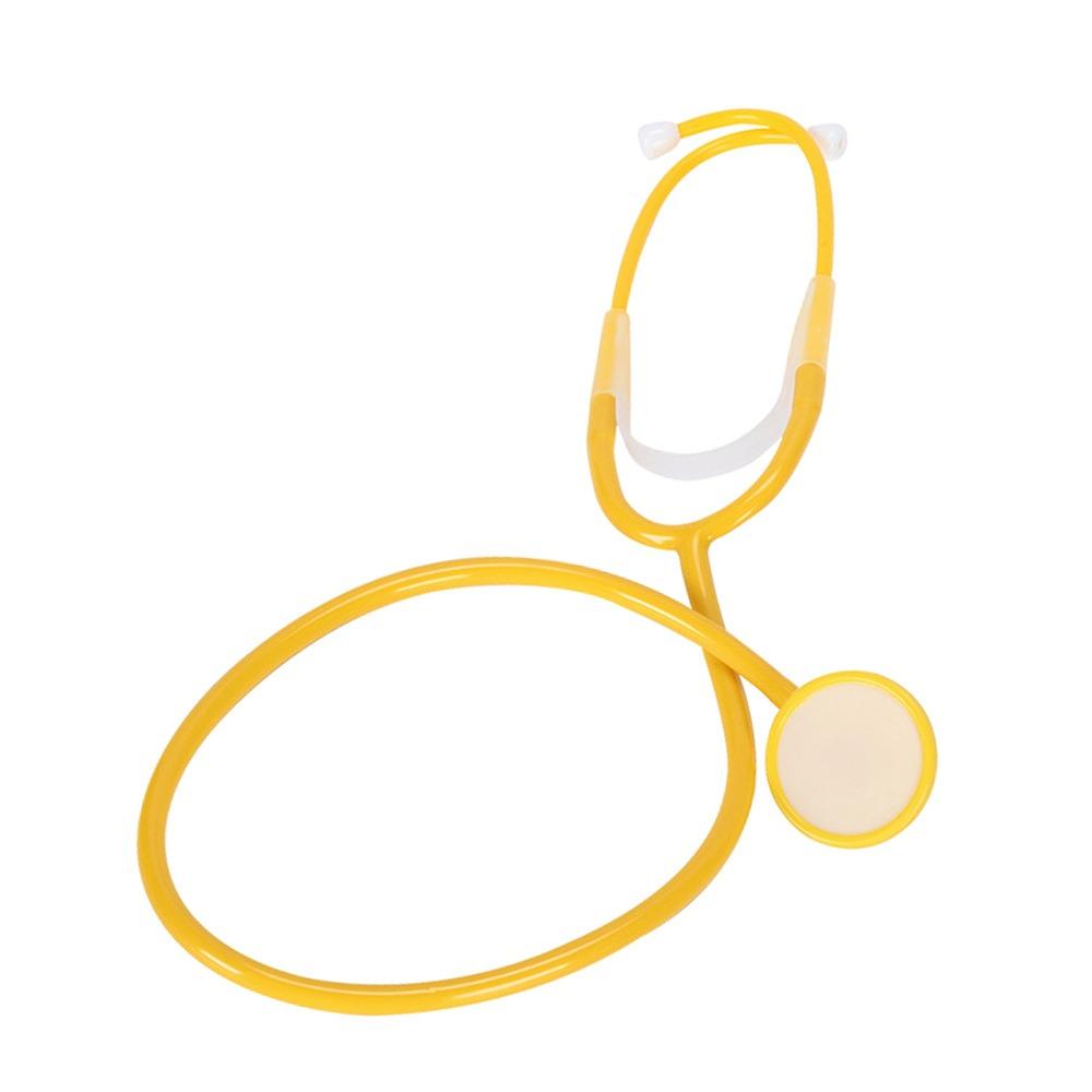 

DIY Simulation Doctor s Toy Family Parent-Child Games Kids Doctor Toy Kids Stethoscope Toy Kids жовтий