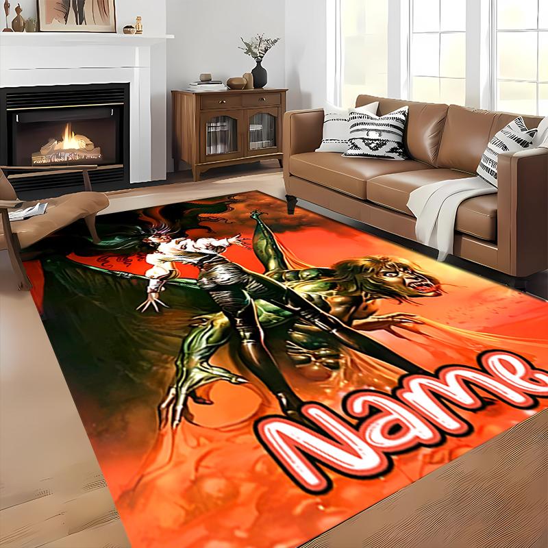 Custom Personalization Rock Ozzy Osbourne Area Rug - Perfect For Kitchen, Bathroom,Laundry Room Decor Large Size Available,Gift All Seasons