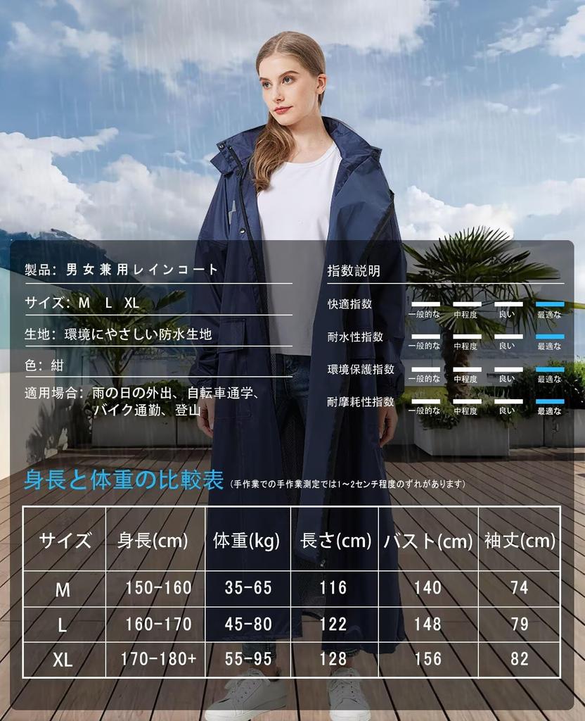 Nwebagolle Student Commuting Rain Backpack Raincoat for Men and Long Disaster Easy to Unisex Size Raincoat, Cycling, Rainwear, Poncho, Women,