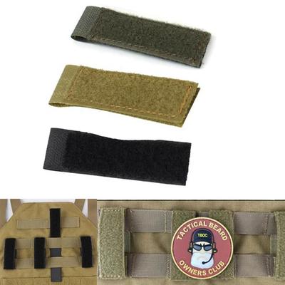 4ks Molle Adaptér ID Panely na Záplaty Panel Vesta Batoh Záplata Suchý Zip Převodník Páska Páska Molle Armádní Vesta Příslušenství