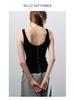 Spring Casual Tencel Linen Rib Knit Tank Top - Women’s Versatile Solid Color