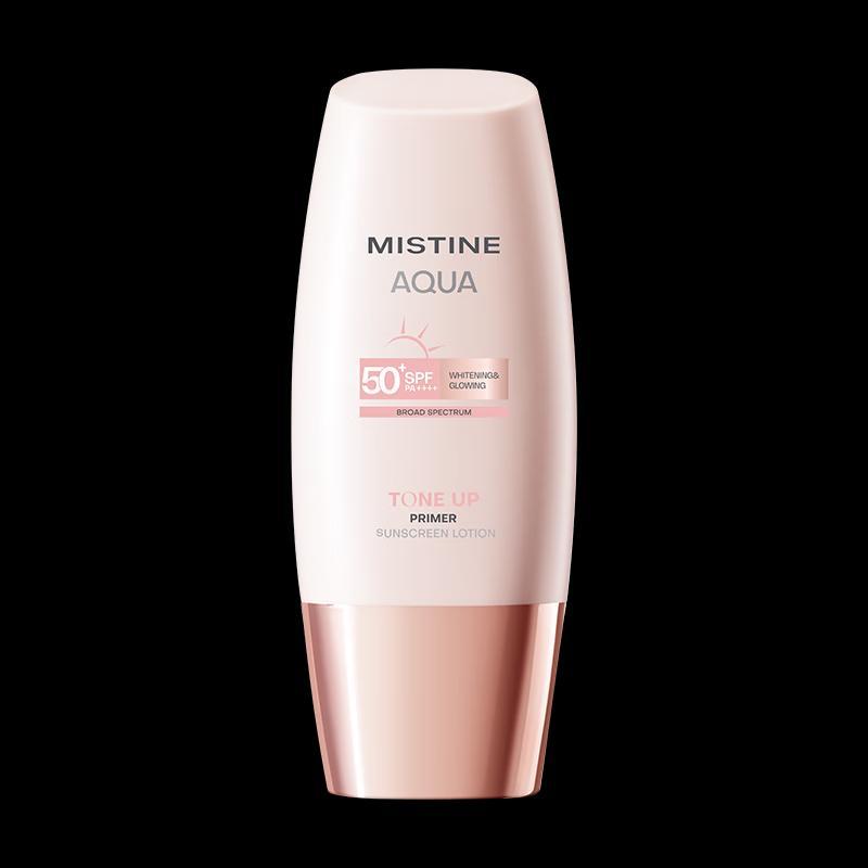 Mistine Aqua Beauty Отбеливающий солнцезащитный крем перед макияжем SPF50+