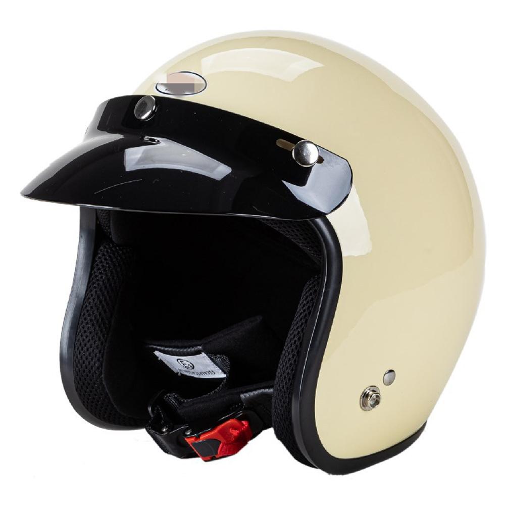Motorcycle Helmet Visor Shield – 3 Snap Button Flip Up Wind Protector
