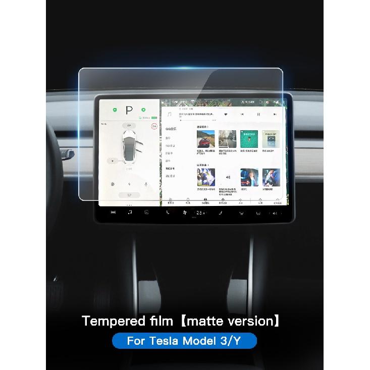 For Tesla Model 3 Model Y 2022  Tempered Glass Screen Protector Car