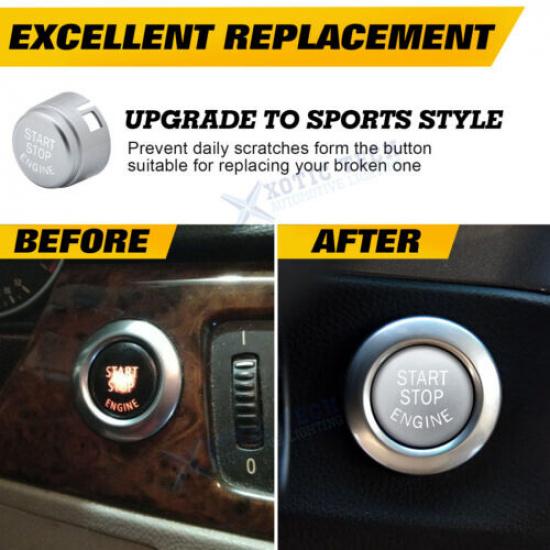 For 2009-2012 BMW 5/7 F01 F02 F10 F11 F07 Start Stop Engine Button Switch Cover