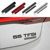 Sticker Decorativo Logo Lettere Quattro per Car Styling, Lato Carrozzeria, Parafango, Bagagliaio, Per A7 S1 B8 8P A3 A6 C7 Q7 Q5 Q3 Q2 Q1 Q2L A4 A5 A6L