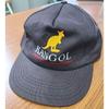 Used KANGOL Design Logo Embroidery Cap Black Free Size Good Condition