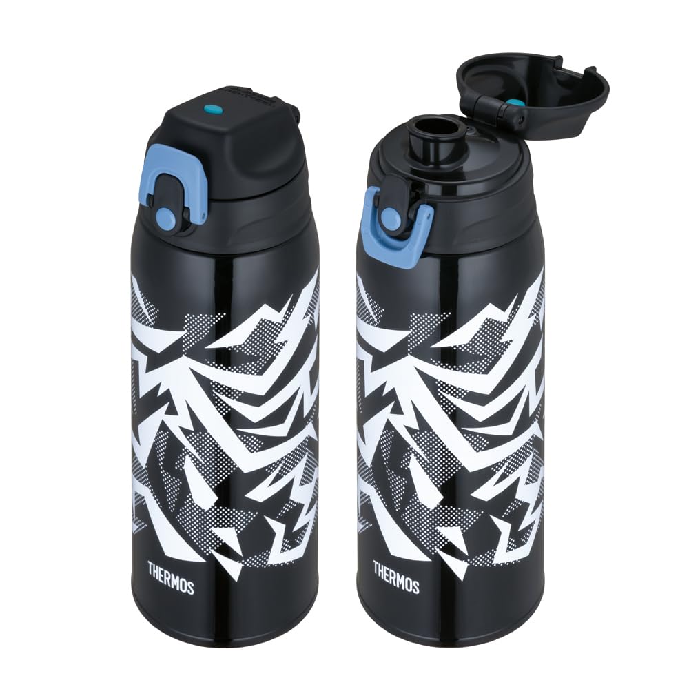 Thermos Wasser Vakuumisoliert Schwarz Direktbecher Für Für BKY Flasche, 2-Wege Flasche, 0.8L/0.83L, Gelb, Trinken, Inklusive, Kinder, Schule, FJJ-802WF