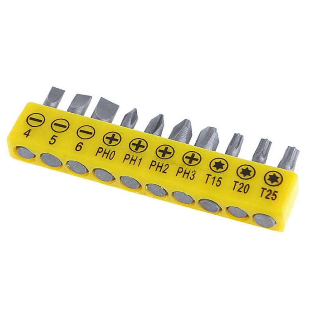 PH0 PH1 PH3 T15 T20 T25 Non-slip Screwdriver Hex Bit Screwdriver  Automotive and Home Appliance
