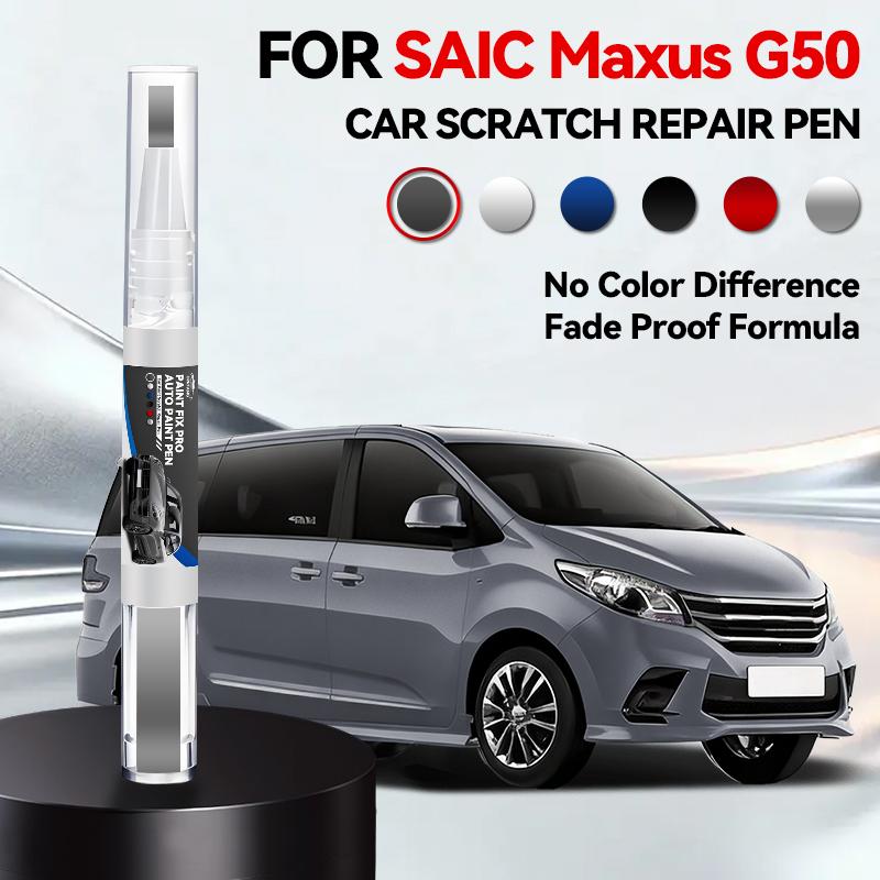 Purpose Vehicle Paint Repair Pen Touch Up Scratch Remover DIY Auto Accessories For SAIC Maxus G50 Black White Silver Grey Blue P