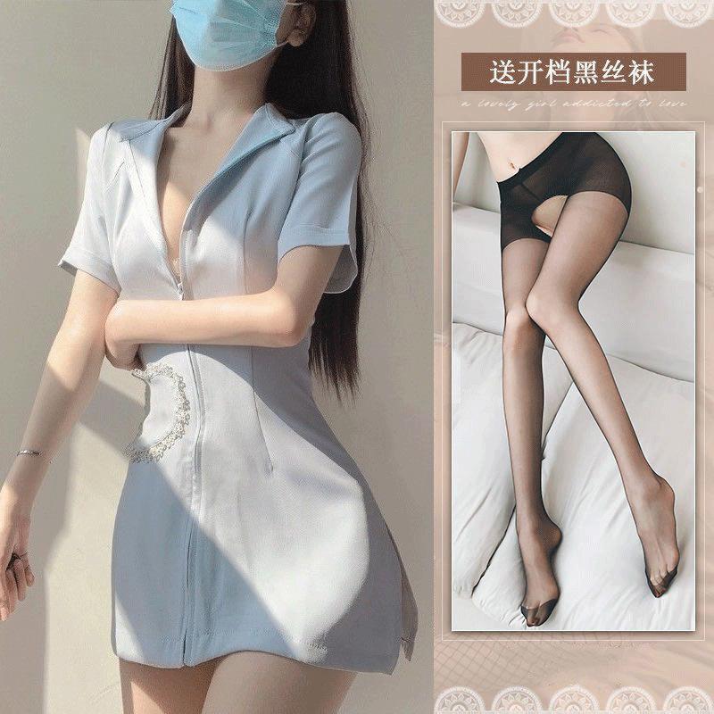 Sexy lingerie sexy v-collar nurse