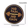 Tactical Morale Patch Embroidery Iron On Motivational Quote For Backpack Gear Metal Style Military Sewing Embroidered Design
