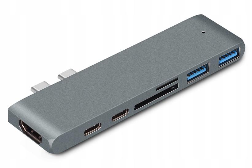 Adapter Hub Przejściówka USB-C USB Thunderbolt HDMI 4K Do Macbook Pro Air