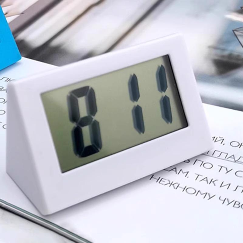 Mini Desktop Digital Clock with Thermometer and Hygrometer