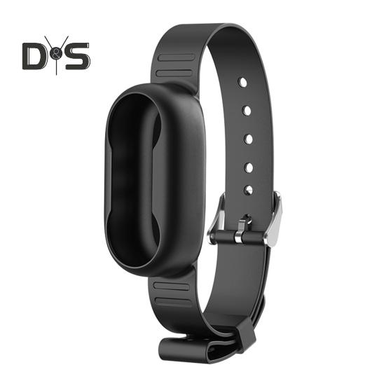 

Силиконовый чехол для камеры, противоударный, устойчивый к ударам, с защитой от потери ремешка, мягкий защитный чехол для Insta360 GO3S чёрный