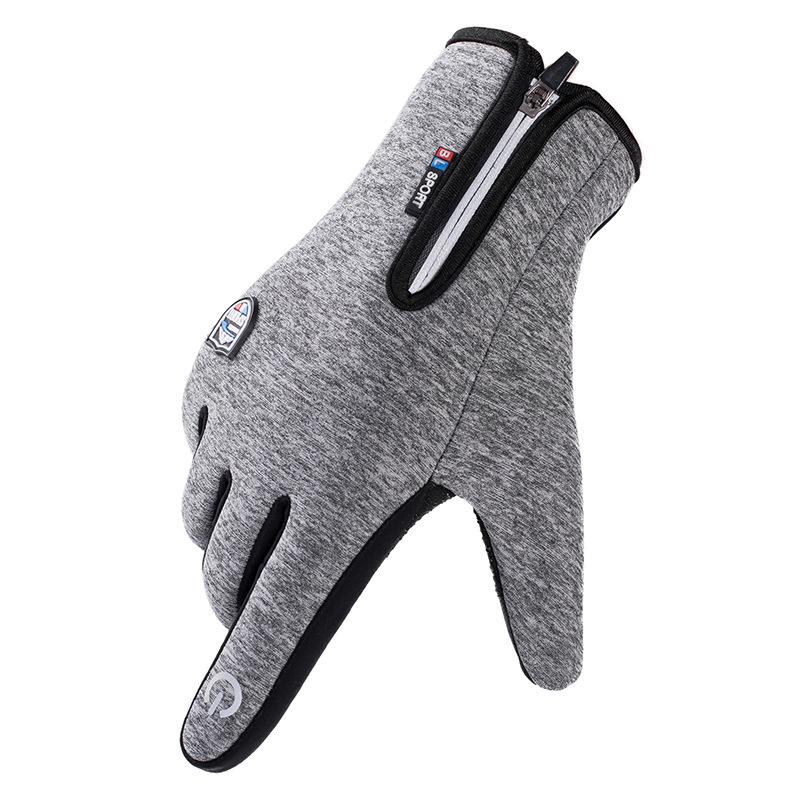 

Durable And Safe Loogdeel Bicycle Warm Touchscreen Full Finger Glove Waterproof Outdoor Bike Skiing Fishing Motorcycle Winter Warm Cycling Gloves M