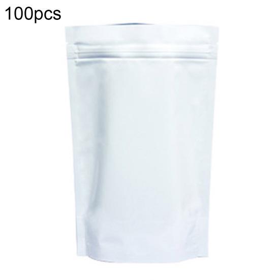 100Pcs 7x10cm Aluminum Foil Waterproof Resealable Pouch Seal Packaging Bags