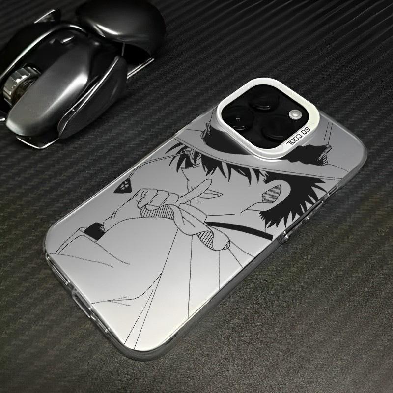 Kaitou Kidd for IPhone1 6pro Max 15plus Color Silver Male 14 Mobile Phone Case 13 for Apple 12 Protective Case