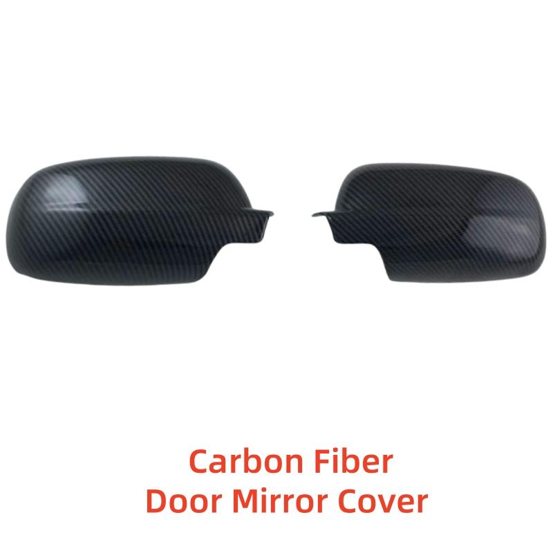 For Volkswagen Passat B5 1998 1999 2000 2001 2002 2005 Car Rearview Accessories ABS Carbon Side Mirror Cover Trim Paste Style