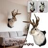 NOU Sculpture Cap de Iepure Coarne Decor de Agățat pe Perete Decor Jackalope Suport de Perete Animal pentru Casă Dormitor Decorare Perete Cadou