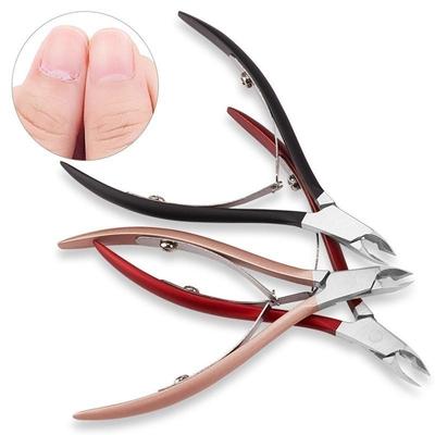 New 1Pcs Stainless Steel Cuticle Nippers Remover Cuticle Trimmer Cutter Nail Care Tool for Manicure Pedicure