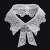Neckline Detachable Polyamide Fake Collar DIY Lapel Half Shirt Shawl Wrap Women Girls