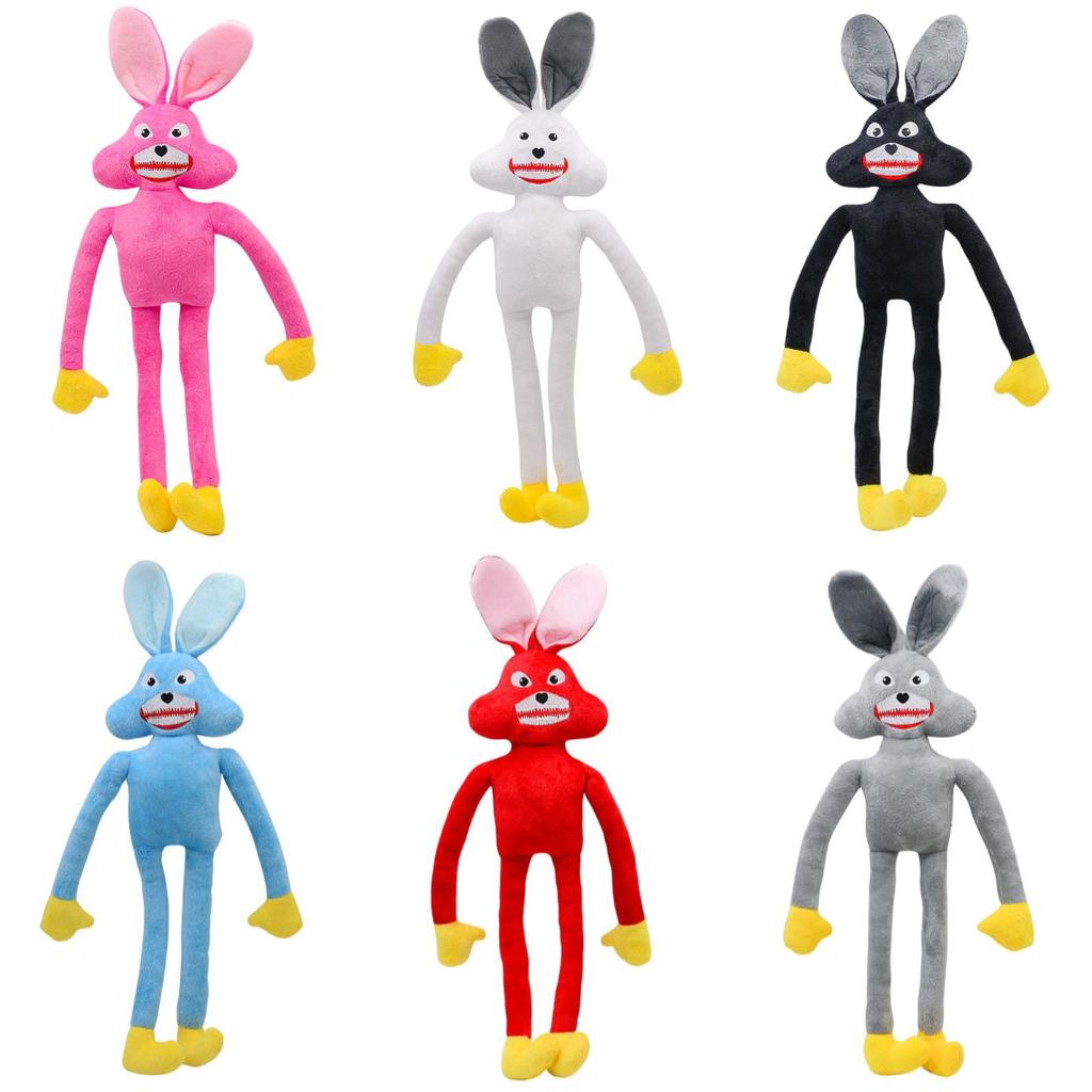 Poppy Playtime Bunny Plush Toy Soft Cushion Pillow Plushie Room Decor Kids Gifts