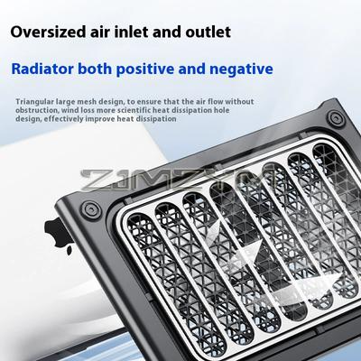 17 Inch Silent Desktop Laptop Cooling Fan Base Pad for Gaming Notebook Foldable Heat Dissipation Board Computer Office Equipment