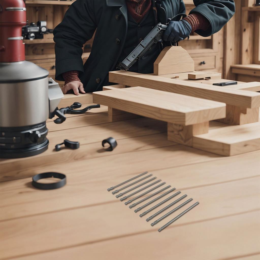 11pcs  for Torx Screwdriver Bit Magnetic With Hole Hex Shank for Electric Drill 200mm