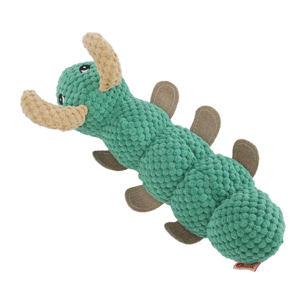 Dog Squeaky Toy Teeth Cleaning Gum Massage Cute Plush Puppy Chewing Toy for Small Medium Breeds