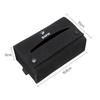 DJSA5 Car Tissue Box Suede Tissue Storage Bag For BMW M E60 G30 G20 G05 E60 G26 E39 E36 Car Interior Accessories Kleenex Case Keychain