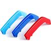 Automotive Grille Insert Trims Strips Front Center Kidney Grilles Compatible with 2016-2019 BMW X1 7-Beams Grille Insert Accessories