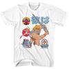 Masters Of The Universe He Man Japan White Adult T-Shirt