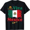 Viva Mexico Flag Mexican Independence Day Men T-Shirt
