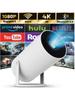 HY300 4K Android 11 Projector - Dual WiFi6,1280x720P HD Outdoor Home Cinema Projector ,Low Noise & Portable Design