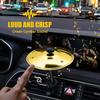 Car Cymbal Vent Mini Drum Cymbal Easy Install Adjustable Stable Compact Design Portable Finger Cymbal Decor for Music Lovers