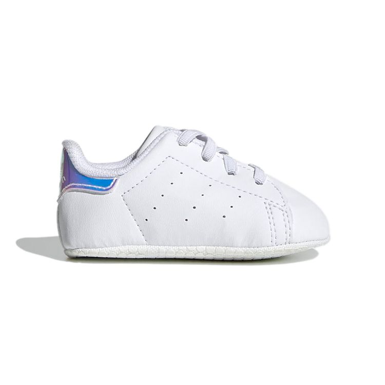 Adidas Stan Smith Crib White Green Baby Sneakers Cloud-White FY7890