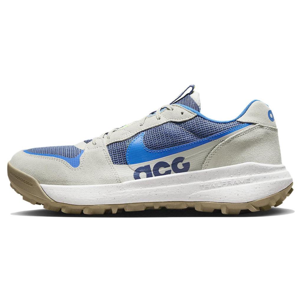 New Nike ACG Lowcate Durable Breathable Low Top Outdoor Shoes Men's Blue Gray DM8019-005