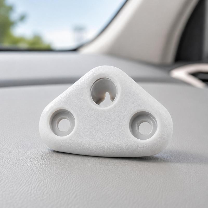 Overhead Trim Retainer Clip 92011SC031LO, Light Gray ABS Part with Secure Interior Placement In Daily Driving Use