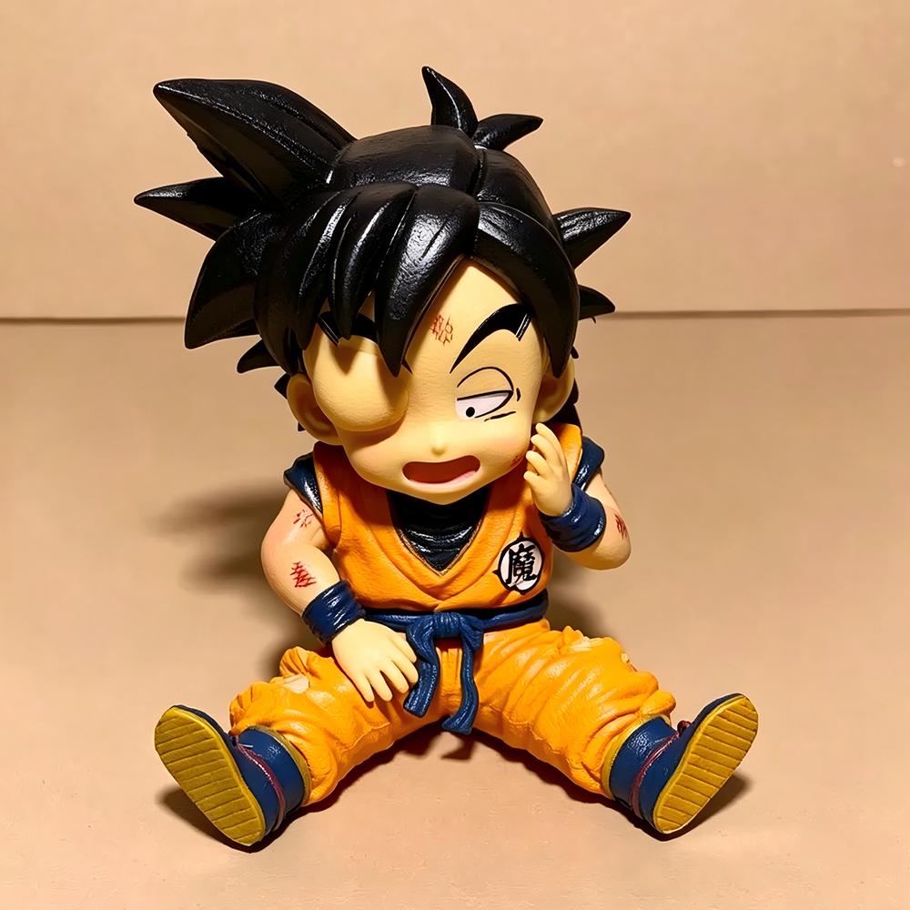 

5CM Son Gohan Figure Anime Dragon Ball Super Saiyan Noodle Stopper Figure Golf Cool Model Toy Gift Collection Ornaments PVC No box