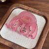 Korean Style Versatile Acetate Claw Clip for High-End Back-of-Head Bun and Half-Up Hair.