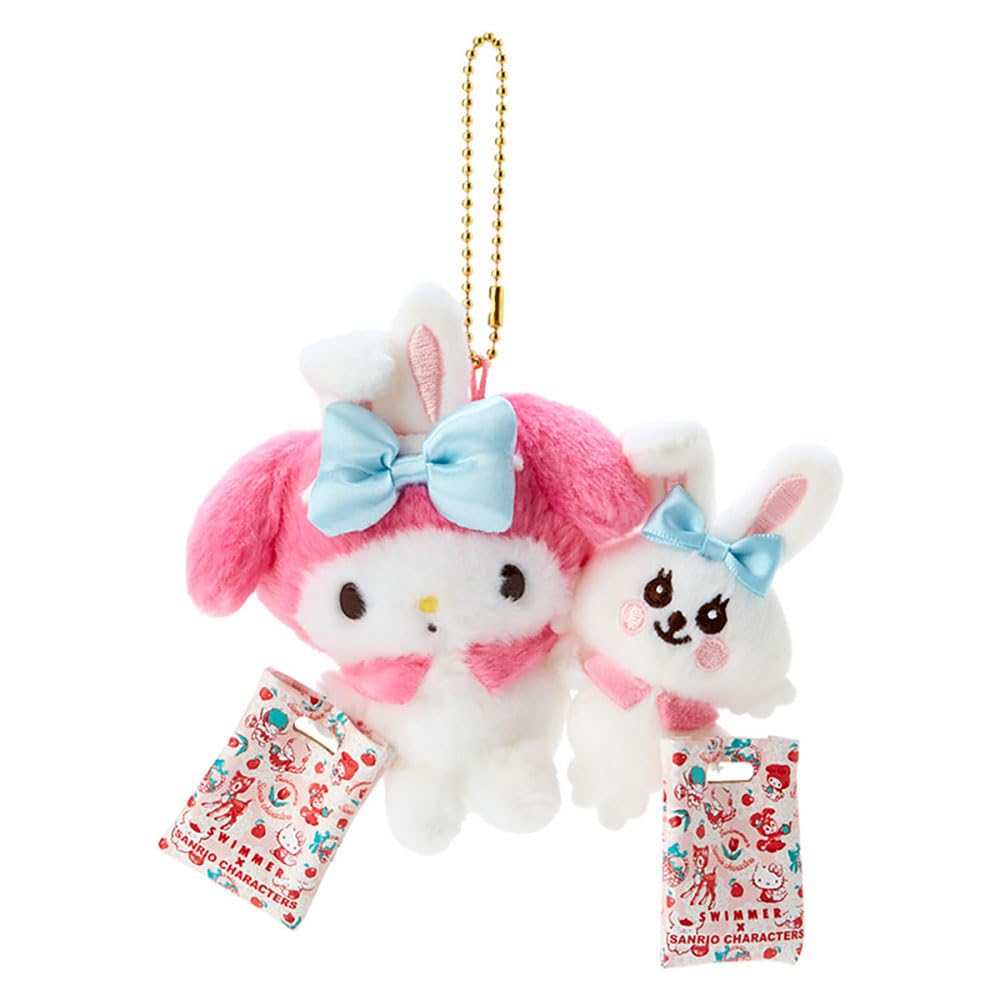 Sanrio (SANRIO) Sanrio Mascot Holder SWIMMER x SANRIO CHARACTERS My Melody My Melody My Melody My Melody Character 11 x 12 x 5 cm Character 475416